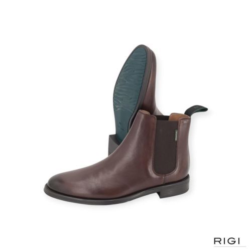 Paul Smith PS Augustus M2S-AUG02-TLEA enkellaars in bruin leer voor heren. Paul Smith PS Augustus M2S-AUG02-TLEA enkellaars in bruin leer voor heren.