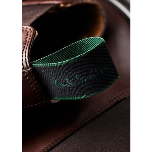 Paul Smith PS Augustus M2S-AUG02-TLEA enkellaars in bruin leer voor heren. Paul Smith PS Augustus M2S-AUG02-TLEA enkellaars in bruin leer voor heren.