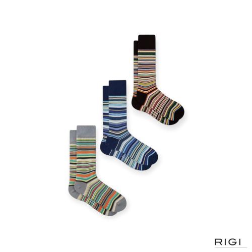 Paul Smith Socks 3pack cracker Signature voor heren. Paul Smith Socks 3pack cracker Signature voor heren.