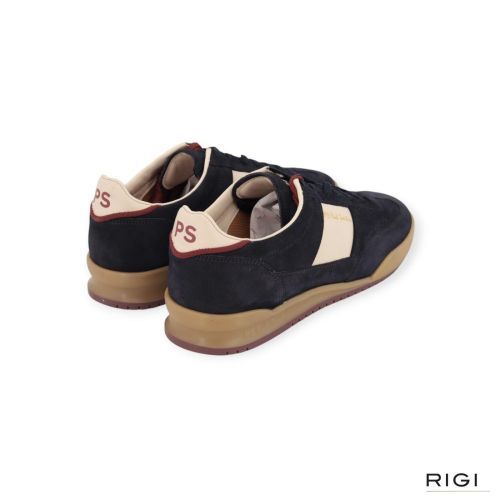 PS Paul Smith M2S-DVR82-TLEA Dover sneaker in blauw suède voor heren. PS Paul Smith M2S-DVR82-TLEA Dover sneaker in blauw suède voor heren.