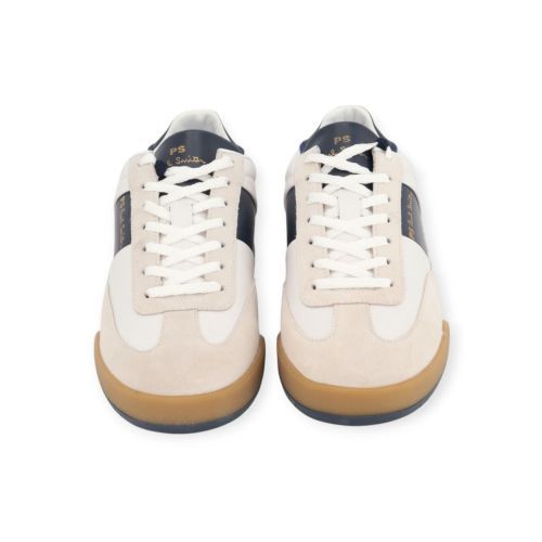 Paul Smith Dover sneaker in wit leer voor heren. Paul Smith Dover sneaker in wit leer voor heren.