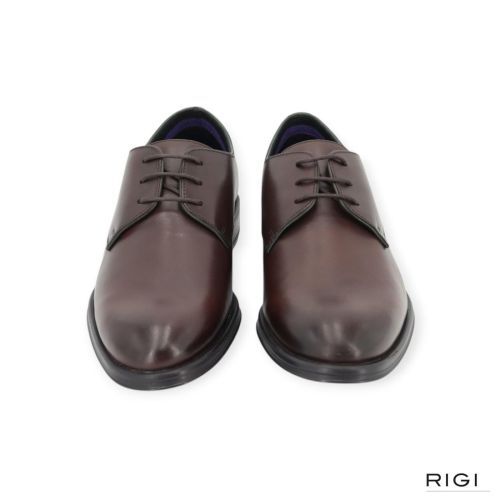 Paul Smith Ps George M2S-GEO02-PCLF veterschoen in bruin leer voor heren. 