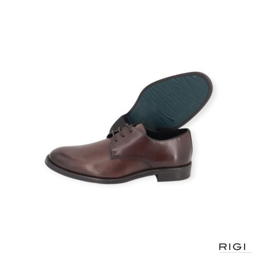 Paul Smith Ps George M2S-GEO02-PCLF veterschoen in bruin leer voor heren. 