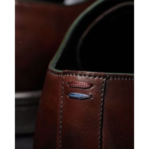 Paul Smith Ps George M2S-GEO02-PCLF veterschoen in bruin leer voor heren. 