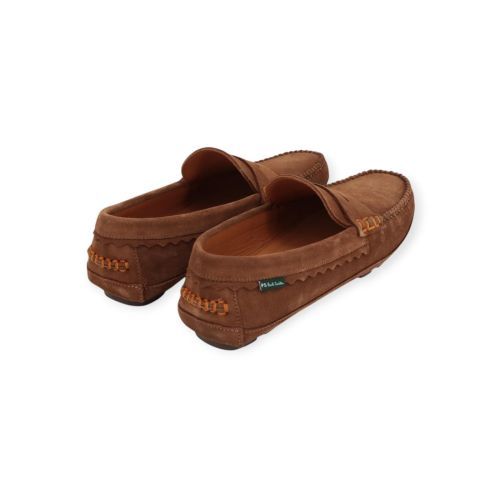 Paul Smith Jenson heren mocassin in cognac suede.