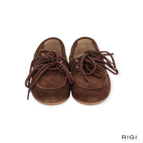 Pavement Marin Lace dames bootschoen in donker briun leer voor dames. Pavement Marin Lace dames bootschoen in donker briun leer voor dames.