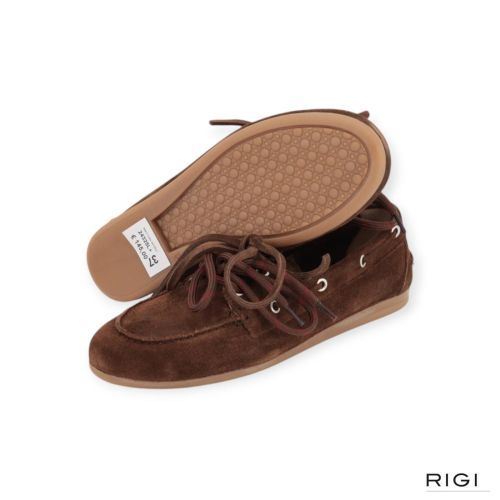 Pavement Marin Lace dames bootschoen in donker briun leer voor dames. Pavement Marin Lace dames bootschoen in donker briun leer voor dames.