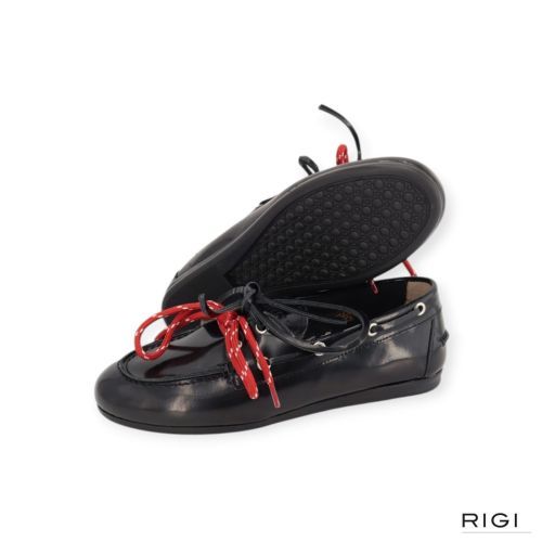 Pavement Marin Lace mocassin in zwart polido lakleer voor dames. Pavement Marin Lace mocassin in zwart polido lakleer voor dames.
