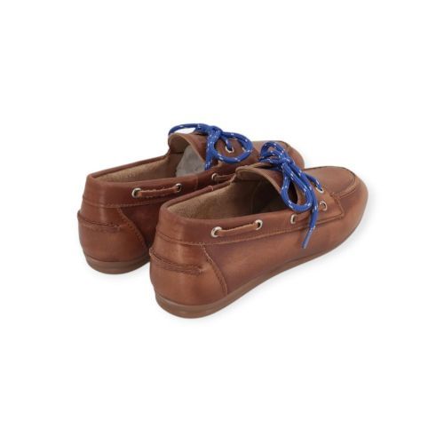 Pavement Marin Lace mocassin boatloafer in bruin leer. 