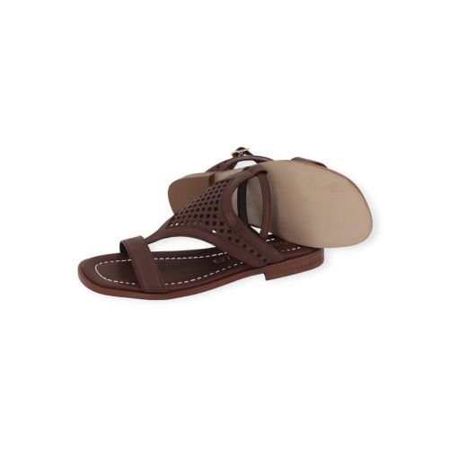 Pedro Miralles dames sandaal in het bruin shinning leer. Pedro Miralles dames sandaal in het bruin shinning leer.