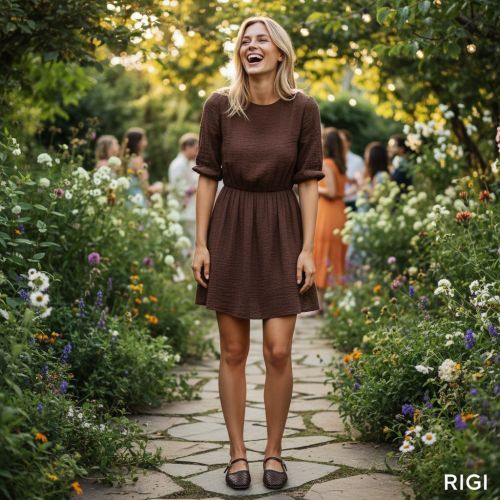 Pedro Miralles ballerina in bruin perforée leer voor dames. Pedro Miralles ballerina in bruin perforée leer voor dames.