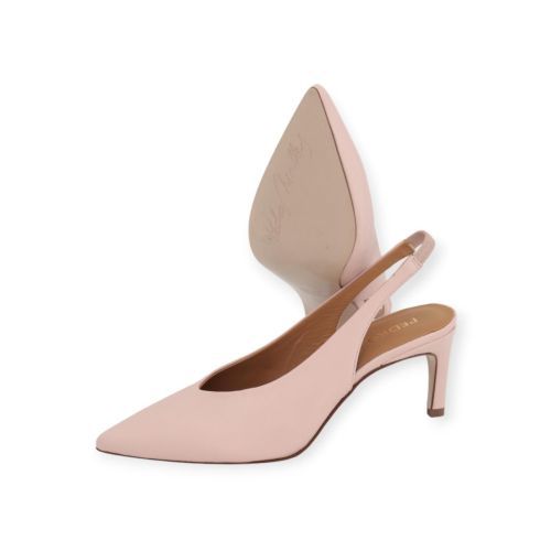 Pedro Miralles roze pump slingback. 