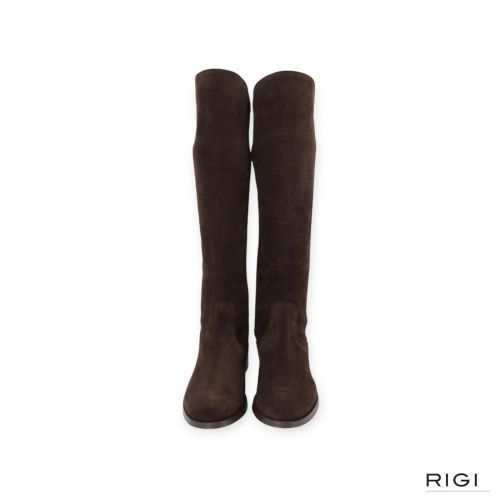 Pedro Miralles dames laars in bruin suede stretch. Pedro Miralles dames laars in bruin suede stretch.