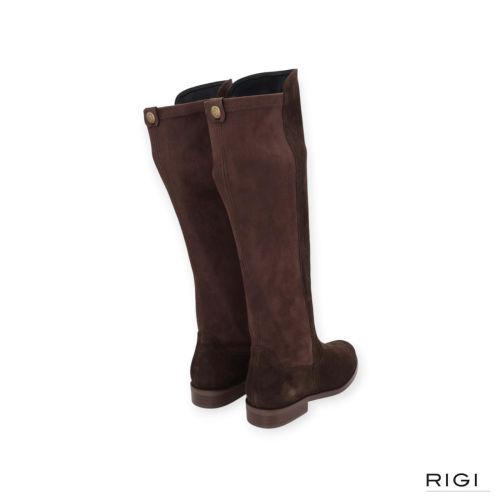 Pedro Miralles dames laars in bruin suede stretch. Pedro Miralles dames laars in bruin suede stretch.