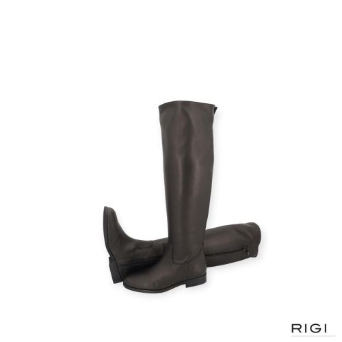 Pedro MIralles dames laars in zwart stretch leer. Pedro MIralles dames laars in zwart stretch leer.