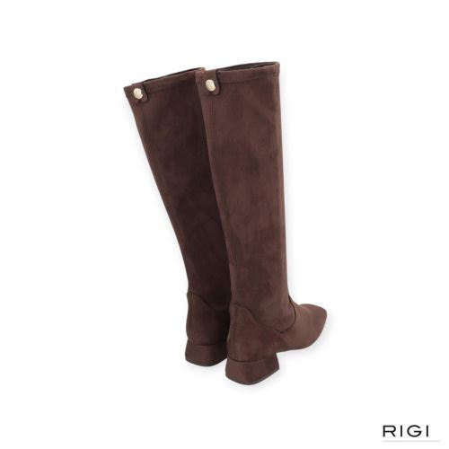 Pedro Miralles dames laars in bruin suede leer. Pedro Miralles dames laars in bruin suede leer.
