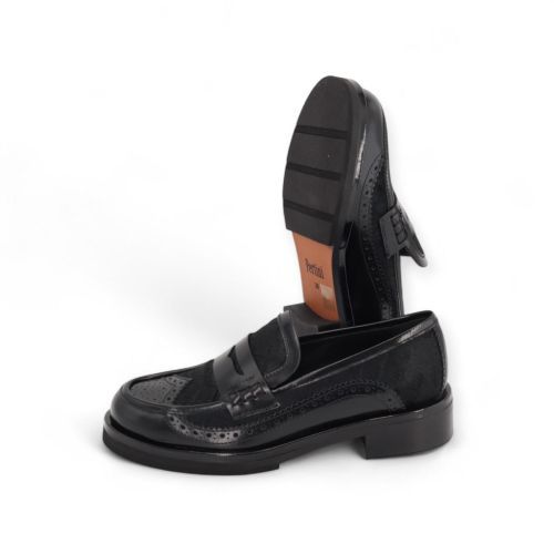 Pertini Mocassins - Loafers Zwart dames (252W33007D2 - 252W33007D2) - Rigi