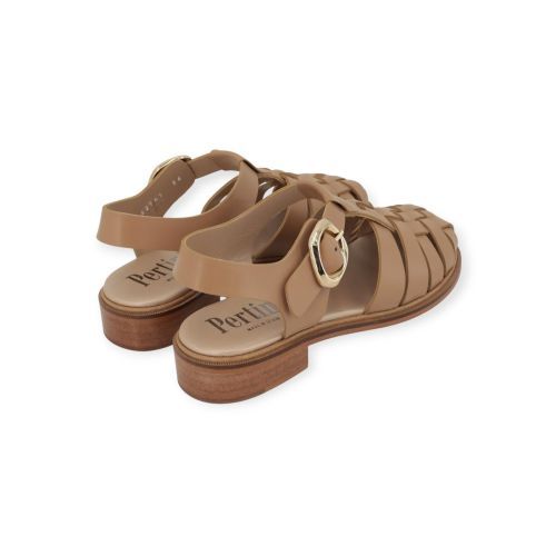 Pertini 32941 dames sandaal in beige leer. Pertini 32941 dames sandaal in beige leer.