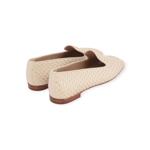 Pertini dames mocassin in beige leer.