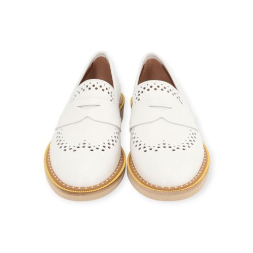 Pertini dames mocassin 261W33142D1 in wit leer. Pertini dames mocassin 261W33142D1 in wit leer.