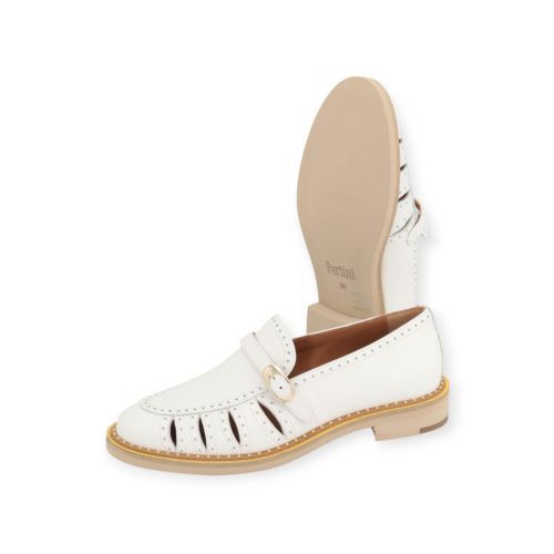 Pertini dames mocassin in wit leer. Pertini dames mocassin in wit leer.