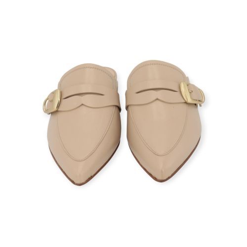 Pertini dames muil in beige leer.