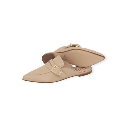 Pertini dames muil in beige leer.