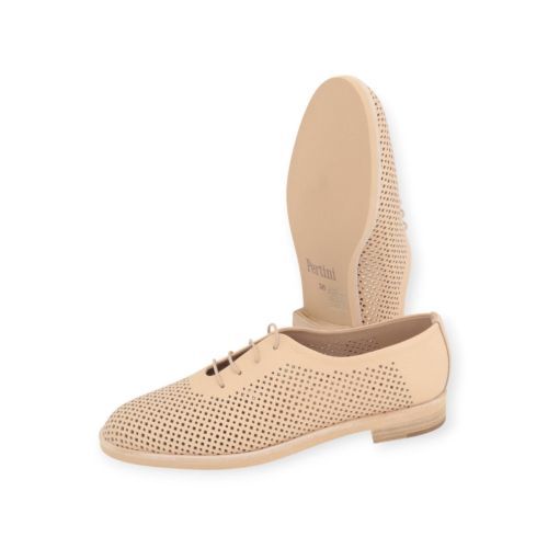 Pertini dames veter schoen beige leer. Pertini dames veter schoen beige leer.