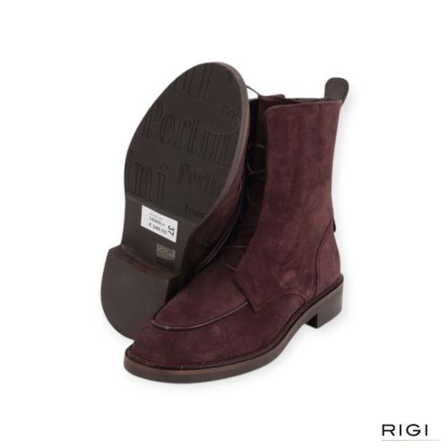 Pertini 262W33115D3 enkellaars, bottine voor dames in bordeaux, aubergine suède. Pertini 262W33115D3 enkellaars, bottine voor dames in bordeaux, aubergine suède.