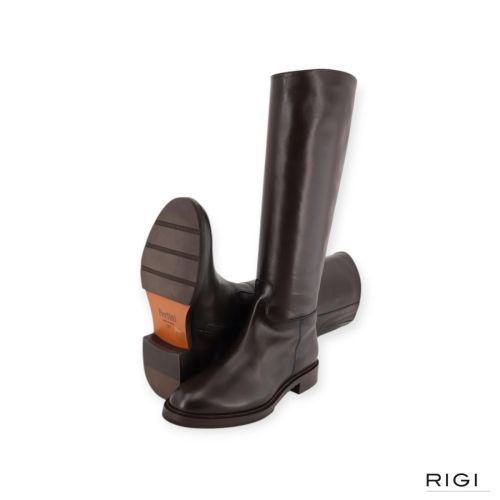 Pertini 262W33318C1 laars in bruin leer voor dames. 