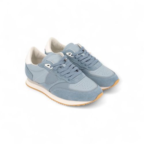 Philippe Model Blville Low dames sneaker licht blauw. Philippe Model Blville Low dames sneaker licht blauw.