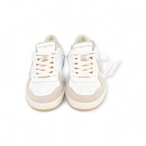 Philippe Model PGAL Low dames sneaker beige-wit. Philippe Model PGAL Low dames sneaker beige-wit.
