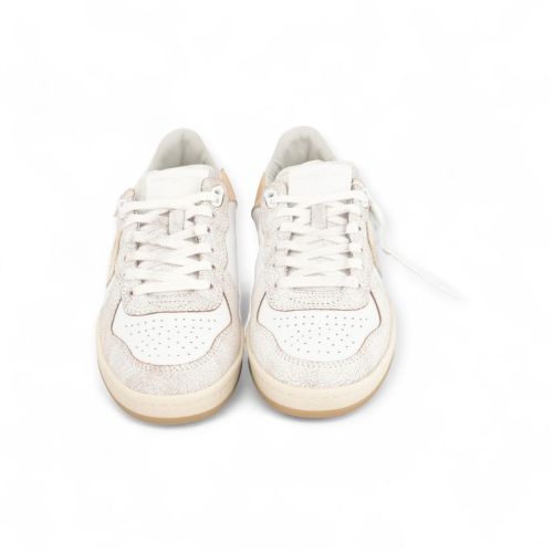 Philippe Model PGAL Low heren sneaker wit-zand. Philippe Model PGAL Low heren sneaker wit-zand.