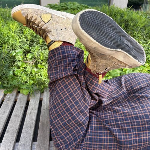 Philippe Model Sneaker Goud dames (PRSX High PRHD LDM2 - PRSX High PRHD LDM2) - Rigi