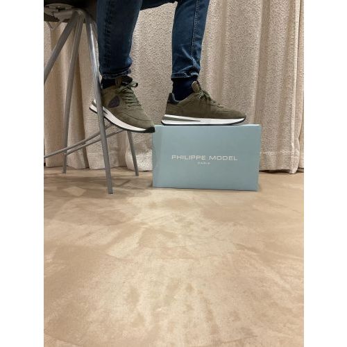 Philippe Model Sneaker Groen heren (Tropez 2.1 Low TYLUDB02 - Tropez 2.1 Low TYLUDB02) - Rigi