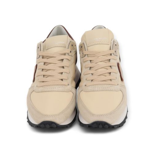 Philippe Model Sneaker Beige dames (Tropez Haute Low TKLD W031 - Tropez Haute Low TKLD W031) - Rigi