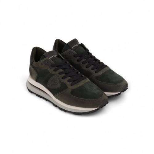 Philippe Model Sneaker Groen heren (Tropez Haute Low TKLUDF02 - Tropez Haute Low TKLUDF02) - Rigi