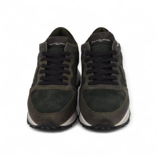 Philippe Model Sneaker Groen heren (Tropez Haute Low TKLUDF02 - Tropez Haute Low TKLUDF02) - Rigi