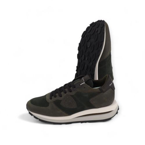 Philippe Model Sneaker Groen heren (Tropez Haute Low TKLUDF02 - Tropez Haute Low TKLUDF02) - Rigi