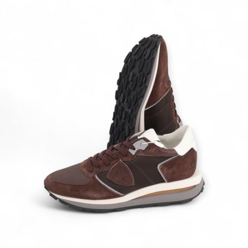 Philippe Model Sneaker Bruin heren (Tropez Haute Low TKLUW023 - Tropez Haute Low TKLUW023) - Rigi