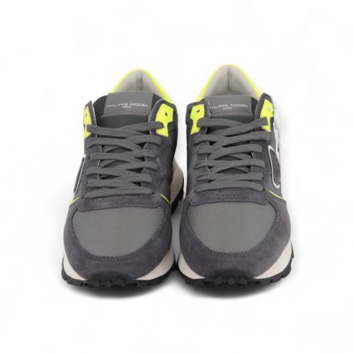Philippe Model Sneaker Grijs heren (Tropez Haute Low TKLUWR01 - Tropez Haute Low TKLUWR01) - Rigi