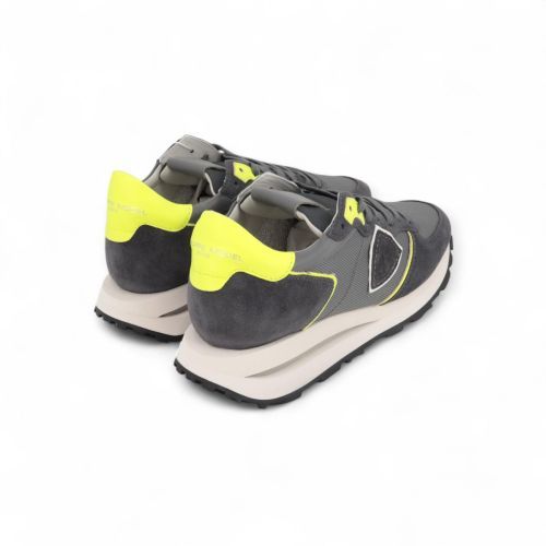Philippe Model Sneaker Grijs heren (Tropez Haute Low TKLUWR01 - Tropez Haute Low TKLUWR01) - Rigi