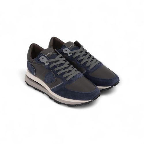 Philippe Model Sneaker Blauw heren (Tropez Haute Low TKLUXI05 - Tropez Haute Low TKLUXI05) - Rigi