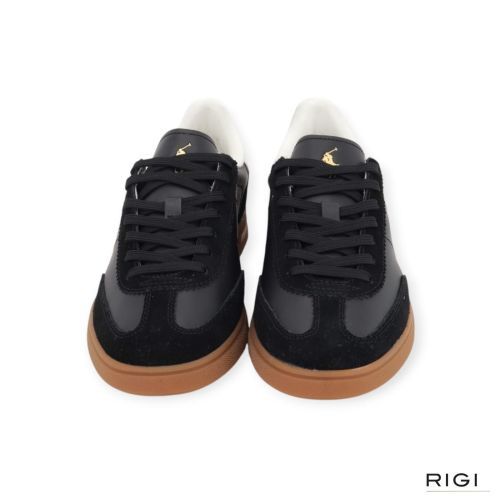 Polo Ralph Lauren Bedford PP heren sneaker zwart suede leer. Polo Ralph Lauren Bedford PP heren sneaker zwart suede leer.