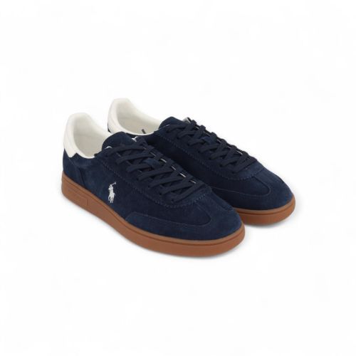 Polo Ralph Lauren Bedford PP heren sneaker blauw suede leer.