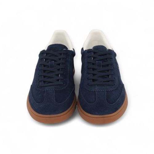 Polo Ralph Lauren Bedford PP heren sneaker blauw suede leer.
