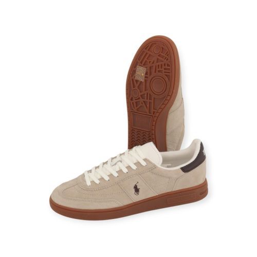 Polo Ralph Lauren Bedford PP heren sneaker beige / bruin.