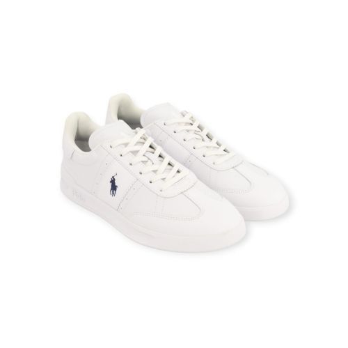 Polo Ralph Lauren HRT Aera heren sneaker in wit met blauw paart.