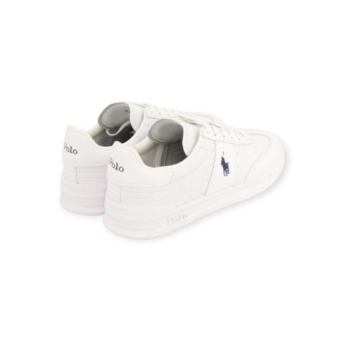 Polo Ralph Lauren HRT Aera heren sneaker in wit met blauw paart.