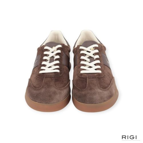 Polo Ralph Lauren HRT Aera in bruin suède leer voor heren. Polo Ralph Lauren HRT Aera in bruin suède leer voor heren.
